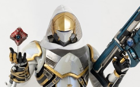 Destiny 2 ハンターのフル可動フィギュアが 黄金の軌跡 シェーダー と カルスに選ばれし者 シェーダー の姿で登場 ゲーム情報サイト Gamer