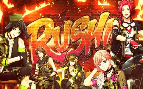 「アニドルカラーズ」一色虎雄（CV：濱健人）率いるユニット・RUSH!のファーストシングル「RUSH!」が配信開始！