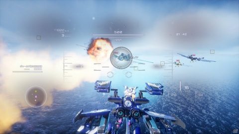 ハイスピード3Dシューティング「有翼のフロイライン Wing of Darkness」がPS4/Switch/PC向けに2021年2月25日発売決定！の画像8
