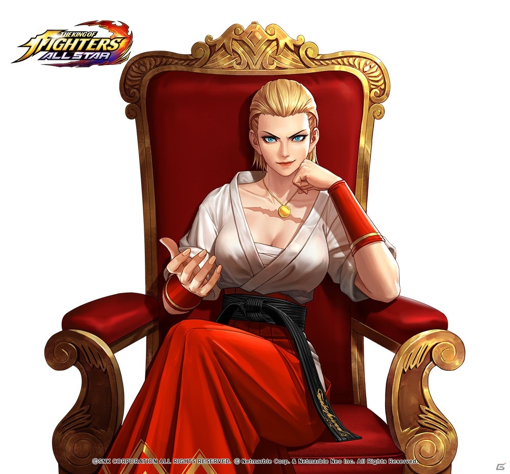 「THE KING OF FIGHTERS ALLSTAR」女体化ファイターを強化できるリーダースキルを持つ「プリティー・ギース」が参戦！の画像2