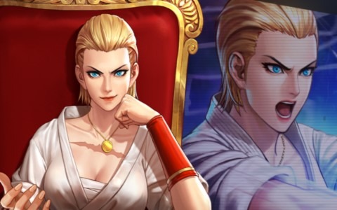 「THE KING OF FIGHTERS ALLSTAR」女体化ファイターを強化できるリーダースキルを持つ「プリティー・ギース」が参戦！