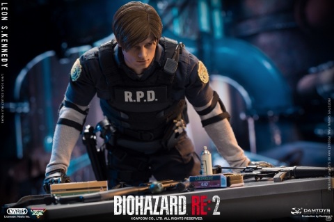 「バイオハザード RE:2」レオンの1/6アクションフィギュアが受注開始！作中のあらゆるポージングを再現可能の画像3