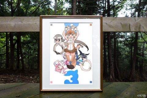 「けものフレンズ3」1周年を彩るデジタルアートワーク9点がAniqueで販売開始！超高精細出力によるリアル額装絵も登場の画像8