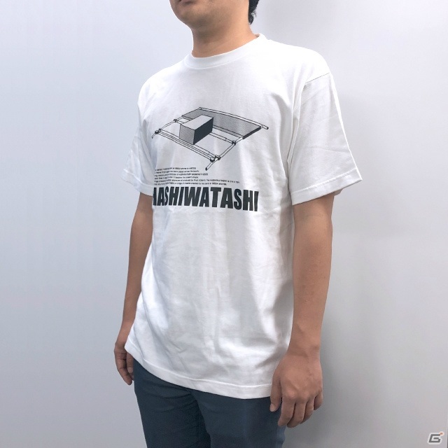 クレーンゲームファンに向けたデザインTシャツ「クレーンゲーム設定Tシャツ」が発売！第1弾は「はしわたし設定」デザインにの画像2