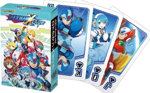 「ロックマンX DiVE」のオリジナルトランプが抽選で50人に当たるリツイートキャンペーンが開催！