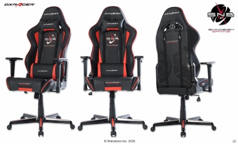DXRacer、プロゲーミングチーム「忍ism Gaming」とコラボしたゲーミングチェアを10月9日12時より数量限定で販売の画像4