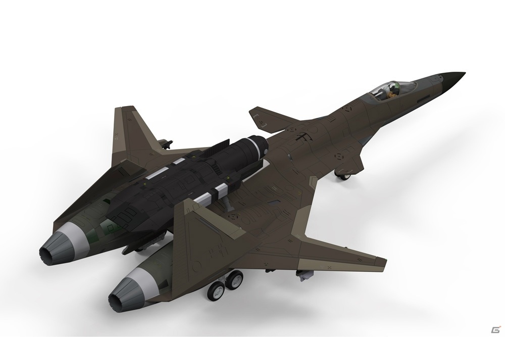 「エースコンバット」シリーズから「ADFX-01」がプラモデル化！2021年3月に発売決定の画像8