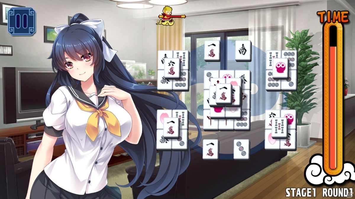 クールなPretty Girlsと麻雀ソリティアで対戦！「Pretty Girls Mahjong Solitaire［BLUE］」が発売の画像2