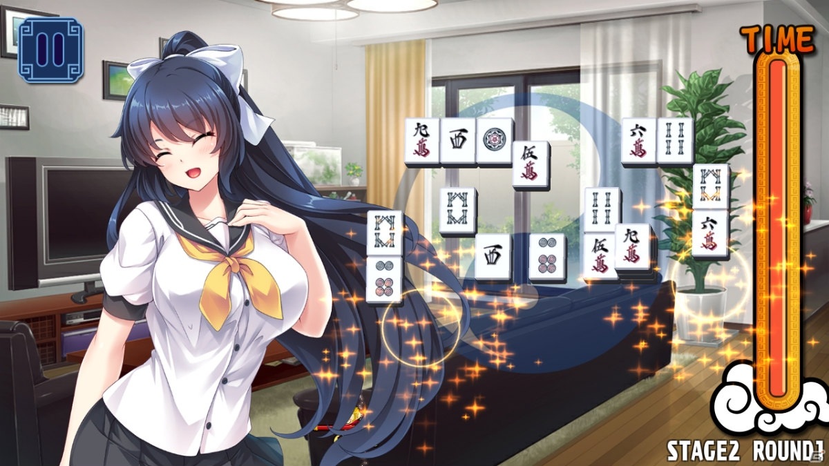 クールなPretty Girlsと麻雀ソリティアで対戦！「Pretty Girls Mahjong Solitaire［BLUE］」が発売の画像3