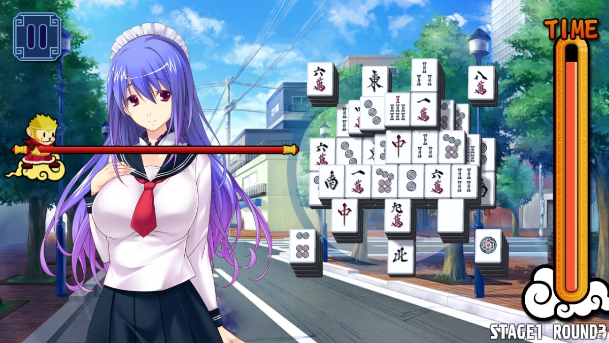 クールなPretty Girlsと麻雀ソリティアで対戦！「Pretty Girls Mahjong Solitaire［BLUE］」が発売の画像6