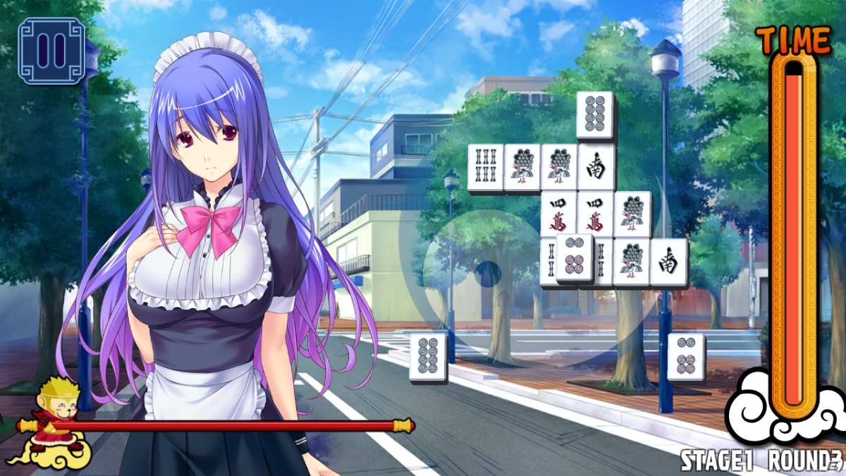 クールなPretty Girlsと麻雀ソリティアで対戦！「Pretty Girls Mahjong Solitaire［BLUE］」が発売の画像7