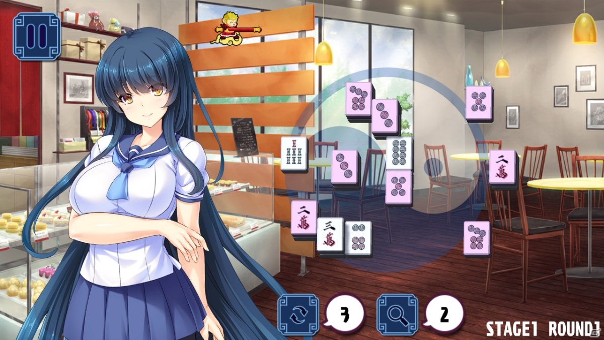 クールなPretty Girlsと麻雀ソリティアで対戦！「Pretty Girls Mahjong Solitaire［BLUE］」が発売の画像8
