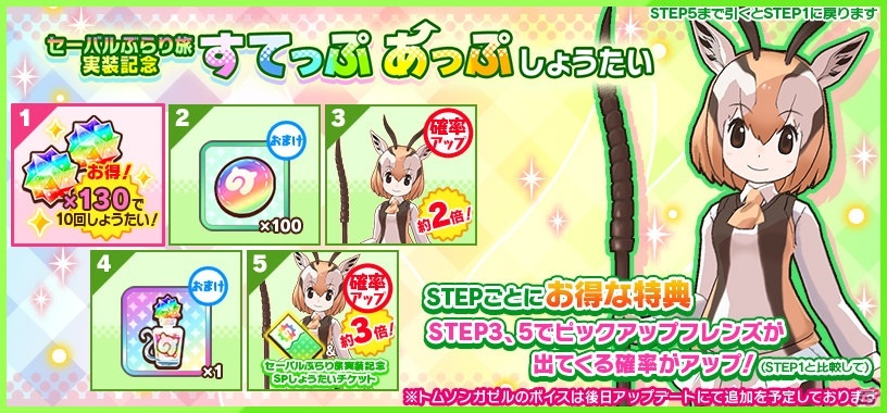 けものフレンズ3 新たなストーリーとなる セーバルぶらり旅 第1章が公開 ゲーム情報サイト Gamer