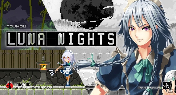 2D探索型アクションゲーム「Touhou Luna Nights」のSwitch版が2020年内に発売決定!