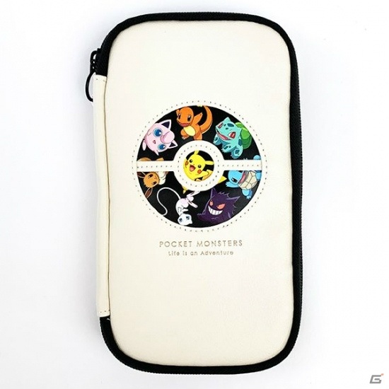 ポケモンのシックなモノクロアイテムが発売！ポーチや財布、ペンケースなどがラインナップの画像2
