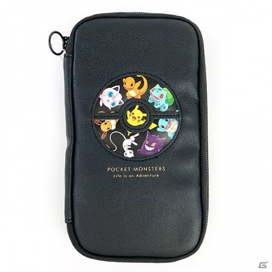 ポケモンのシックなモノクロアイテムが発売！ポーチや財布、ペンケースなどがラインナップの画像5