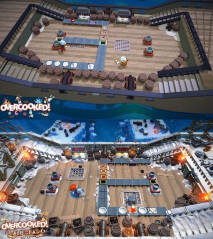 「OVERCOOKED!（オーバークック）王国のフルコース」はオンラインマルチプレイも可能！ゲーム紹介映像が公開の画像4