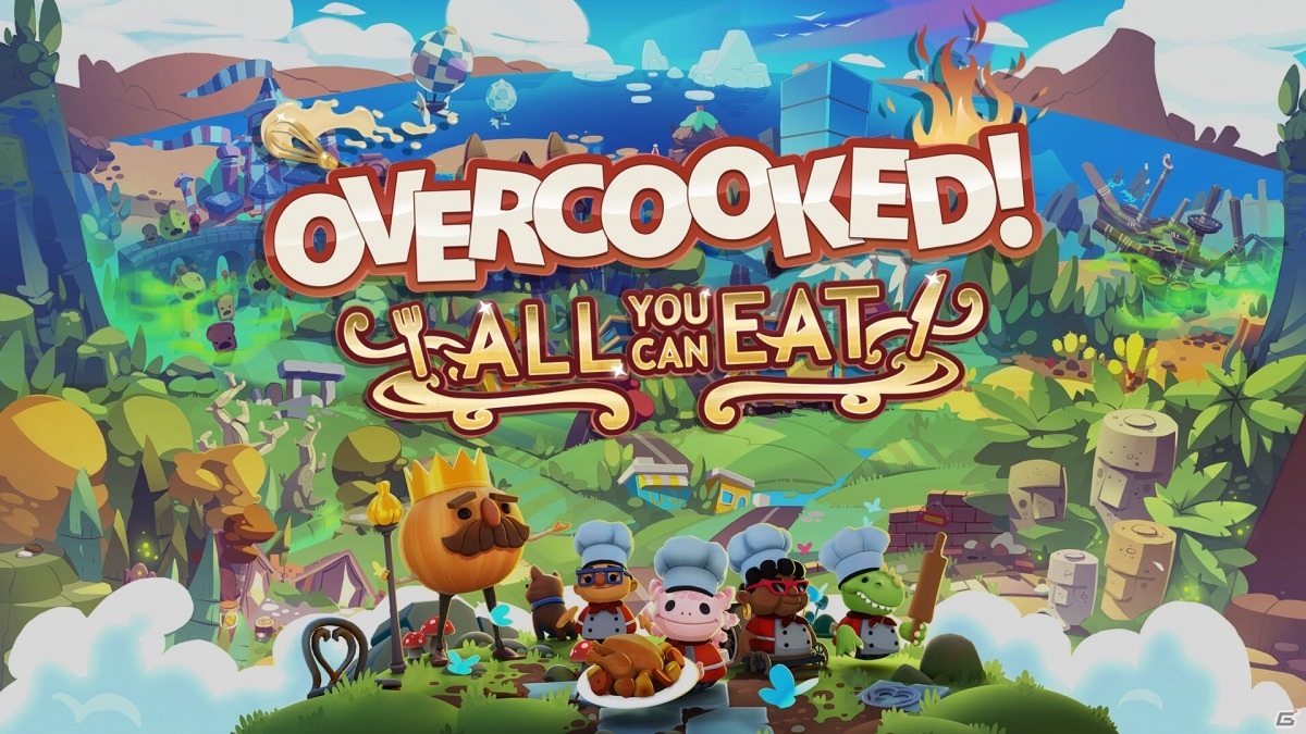 「OVERCOOKED!（オーバークック）王国のフルコース」はオンラインマルチプレイも可能！ゲーム紹介映像が公開の画像1