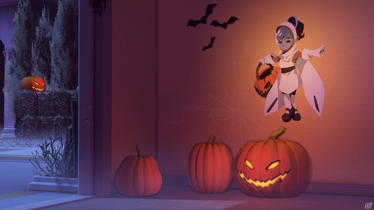 「オーバーウォッチ」イベント「ハロウィン・テラー 2020」が開催！墨絵師の御歌頭氏が手掛けたファンアートも公開の画像13