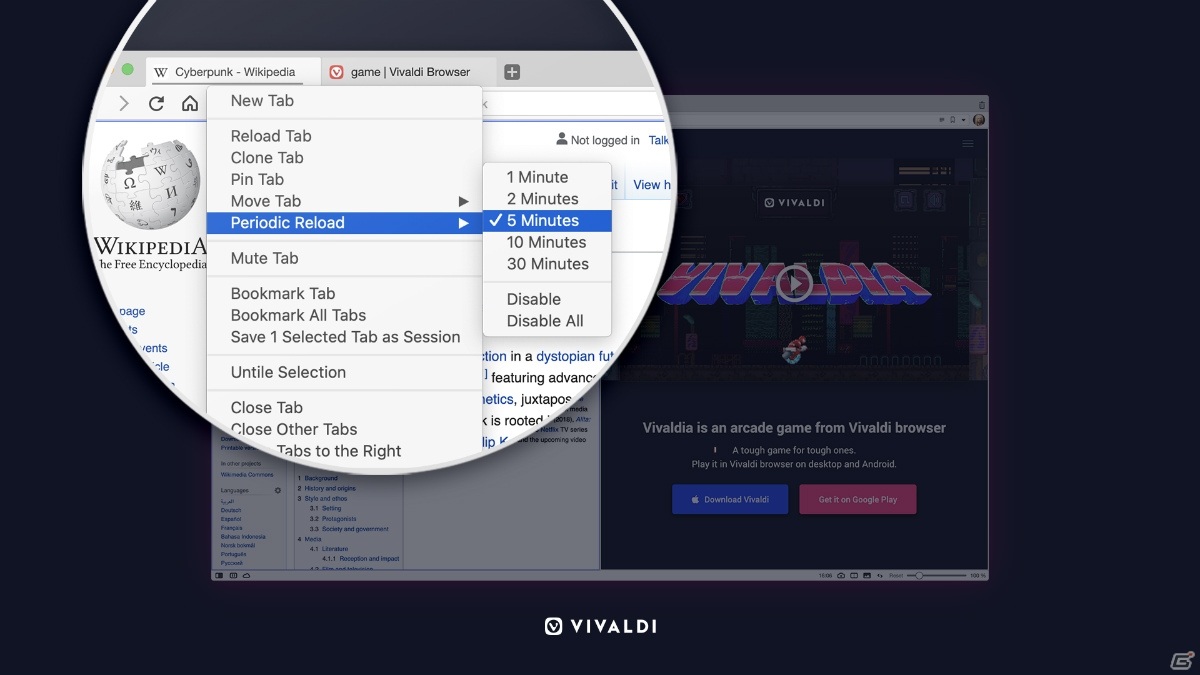 Vivaldiブラウザで遊べる横スクロールアクションシューティング「Vivaldia」がリリース!ドット絵キャラの80年代アーケード風ゲーム