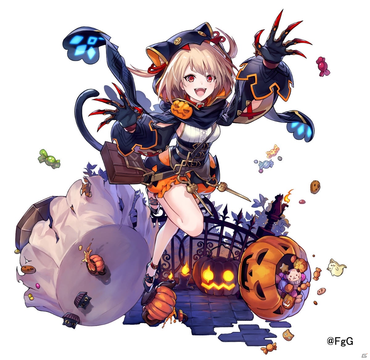 「誰ガ為のアルケミスト」ハロウィンイベント「Sunshine・Halloween」が実施！ラメセスとブランシェットがクラスチェンジの画像7