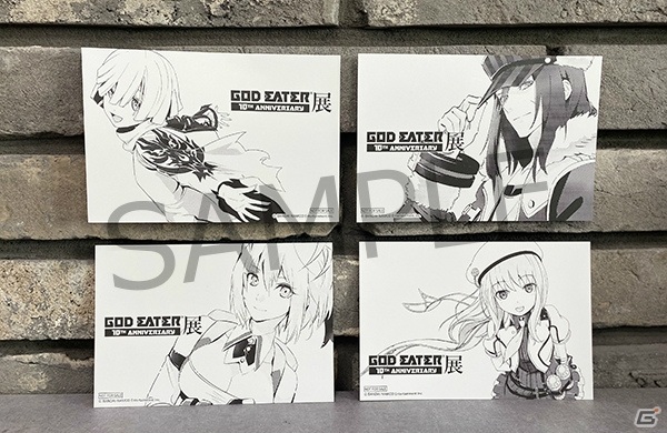 God Eater展 10th Anniversary の後期が10月18日より開始 入場者特典の絵柄がシオとギルバート クレア エリナの4種に ゲーム情報サイト Gamer