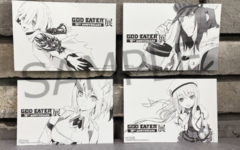 God Eater展 10th Anniversary の後期が10月18日より開始 入場者特典の絵柄がシオとギルバート クレア エリナの4種に ゲーム情報サイト Gamer