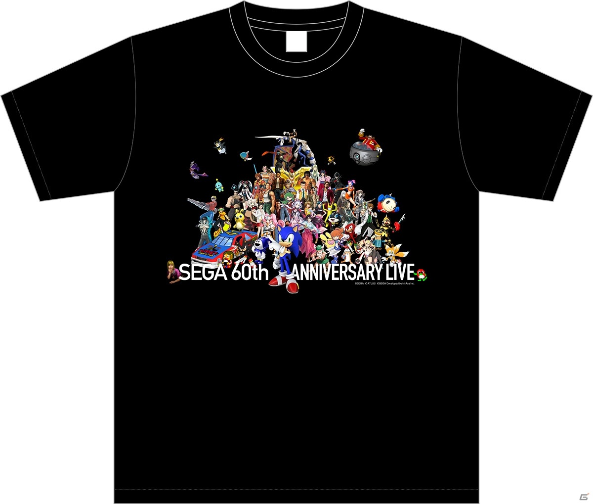 「SEGA 60th ANNIVERSARY LIVE」の出演ゲスト第2弾が発表!キャラクター60体が集合したメインビジュアルも公開