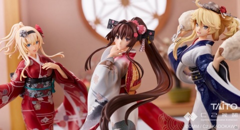 「ARくじアタルス。」に「艦隊これくしょん -艦これ-」から晴れ着姿の大和とWarspite、Iowaのフィギュアが登場！の画像2