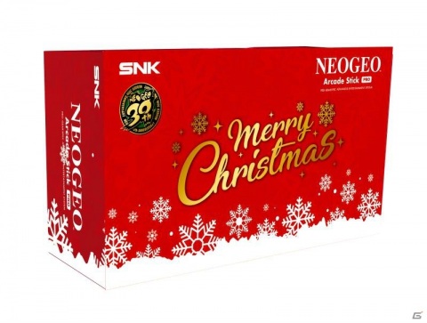 「NEOGEO Arcade Stick Pro」のクリスマス限定セットが2020年冬に発売！各アクセサリーや30周年記念アルバムがセットにの画像1