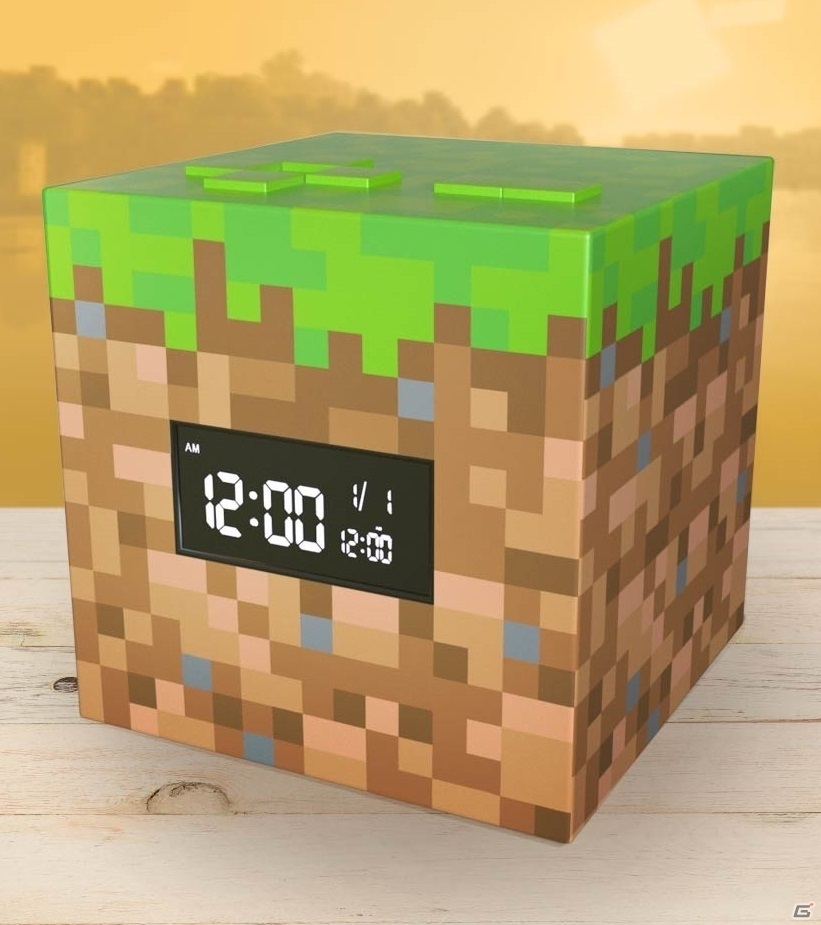 「Minecraft」のインテリアアイテムが日本上陸！フィギュアライトや目覚し時計などが11月19日より順次販売の画像6