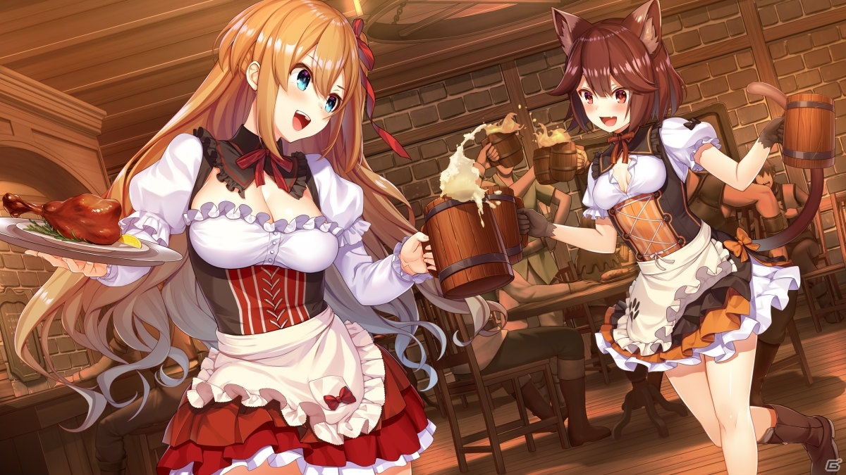 ドタバタ恋愛ハーレムADV「異世界酒場のセクステット ～Vol.1 New World Days～」がSwitch向けに11月5日に配信決定！の画像5