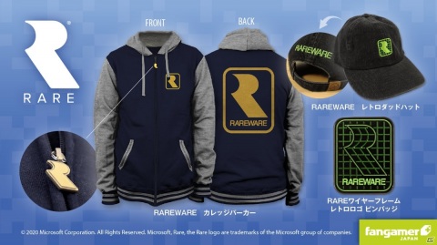 Fangamer Japanに「レア社」とコラボしたオリジナルパーカーと帽子、ピンバッジが登場！の画像1