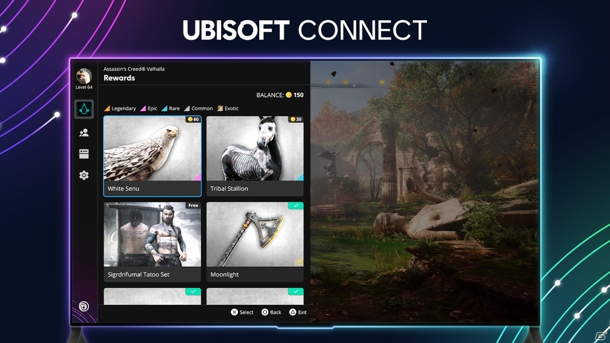 ユービーアイソフトの作品をさらに楽しめる新サービス「Ubisoft Connect」が発表！の画像5