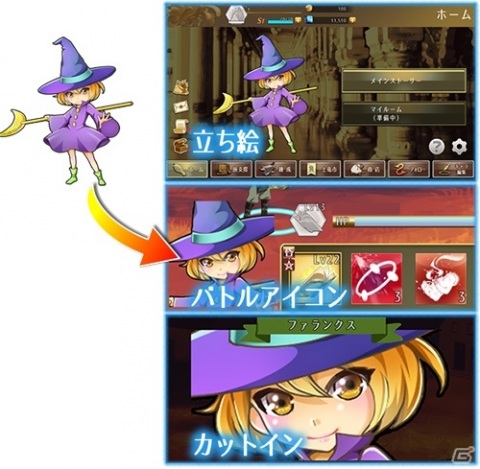 自分の創作したキャラクターと物語を進めるRPG「黄昏のグラドシル」がiOS/Android向けに配信！の画像5