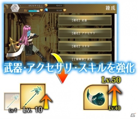自分の創作したキャラクターと物語を進めるRPG「黄昏のグラドシル」がiOS/Android向けに配信！の画像6
