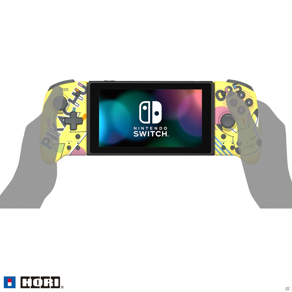 Switchの携帯モード専用設計のグリップコントローラーに「ピカチュウ」デザインが登場！ポップ/クールの2種がラインナップの画像4