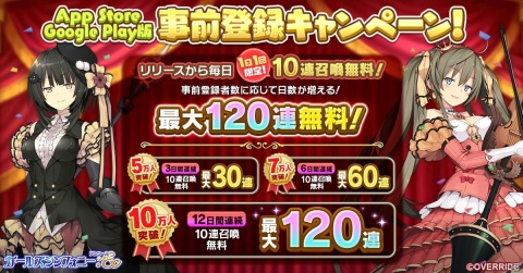 「ガールズシンフォニー：Ec ～新世界少女組曲～」App Store/Google Play版の事前登録が開始！の画像1