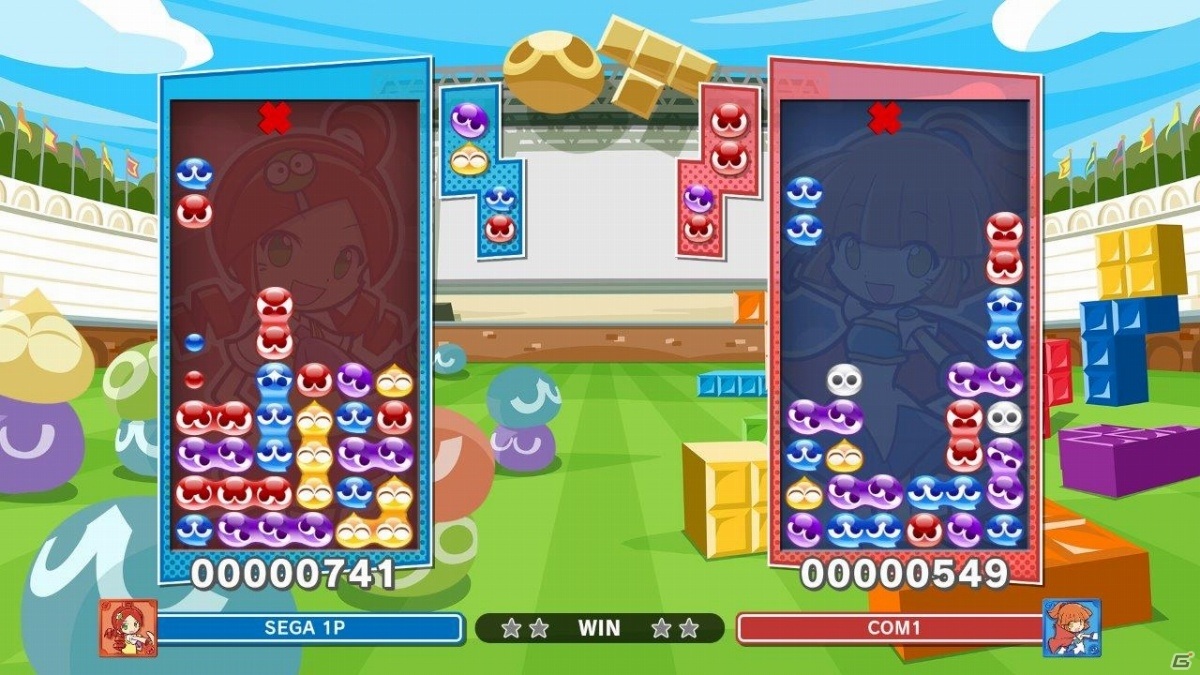 「ぷよぷよテトリス2」1から4人でプレイ可能な「VS」ルールの紹介映像が公開！の画像3