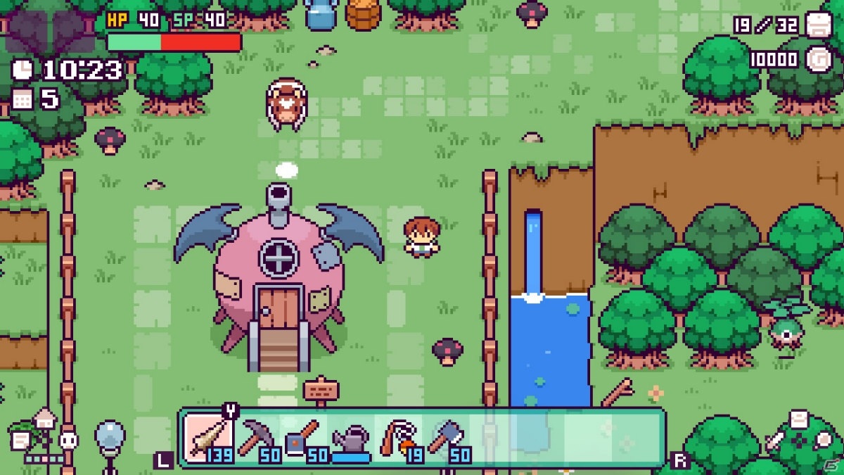 箱庭系スローライフRPG「ピコンティア」のSteam早期アクセス版が2020年内に配信決定！の画像3
