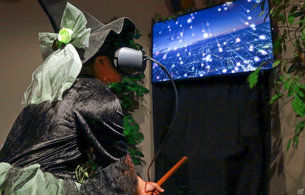 世界中の空を空中散歩できる体験型VR「空飛ぶ魔法のほうき」商業施設やアーケードVR施設向けに2020年11月より販売開始の画像3