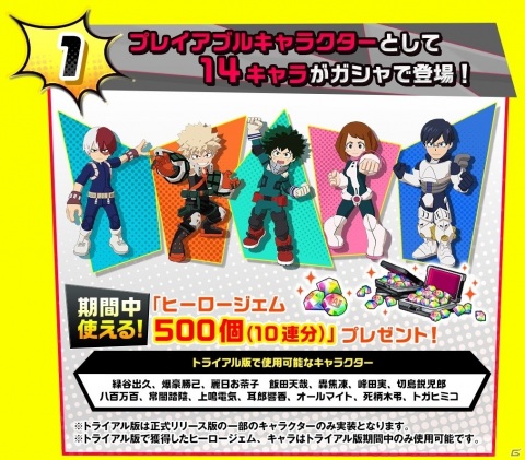 「僕のヒーローアカデミア ULTRA IMPACT」が2021年にリリース！トライアル版のテスター募集開始の画像12