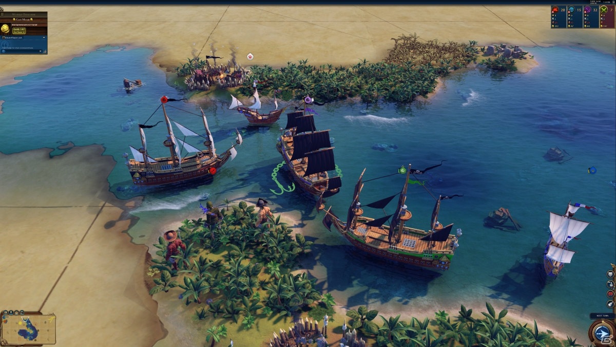 「シドマイヤーズ シヴィライゼーション VI」新シナリオ「海賊」を含む10月の無料アップデートが配信開始！の画像6