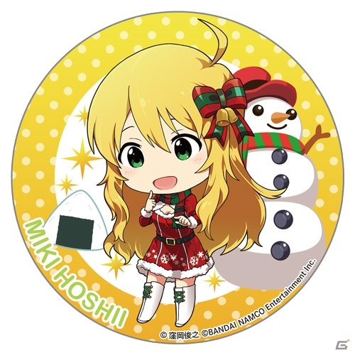 「アイドルマスター ミリオンライブ！」クリスマスをテーマにした缶バッジが12月にあみあみより発売！の画像2
