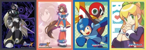 「ロックマン」シリーズよりブラックゼロやロールがモチーフのカードサプライが12月19日より順次発売！の画像1