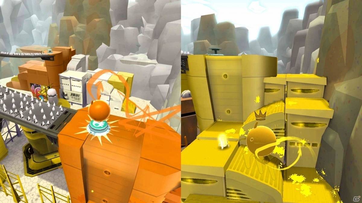 ぬりえアクションゲーム「ブロブ カラフルなきぼう（de Blob）」PS4版が本日発売！の画像11