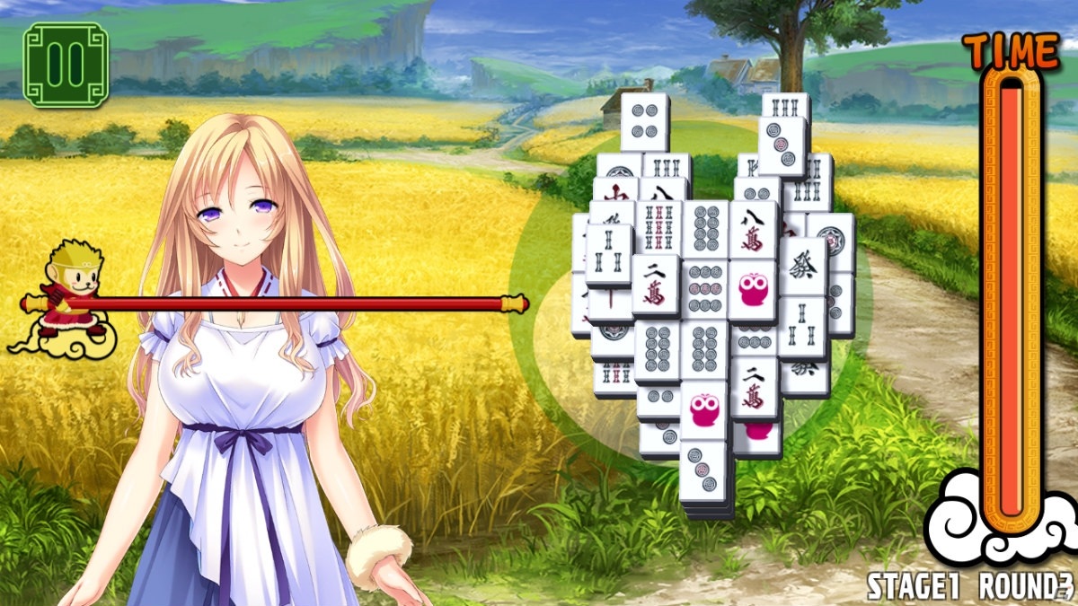 アニマルな美少女キャラと麻雀ソリティア対決！「Pretty Girls Mahjong Solitaire［GREEN］」がSteamで配信開始の画像7
