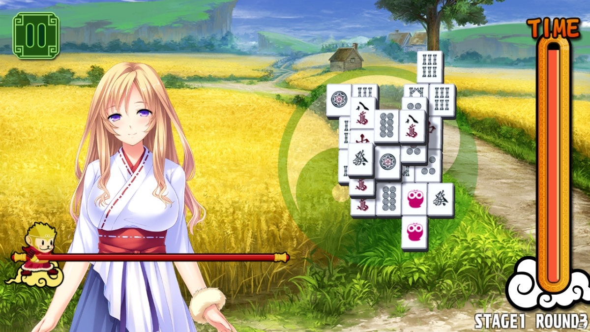 アニマルな美少女キャラと麻雀ソリティア対決！「Pretty Girls Mahjong Solitaire［GREEN］」がSteamで配信開始の画像8