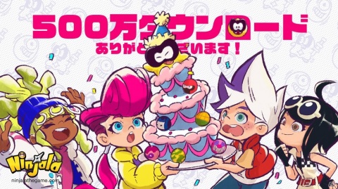「ニンジャラ」が世界累計500万ダウンロードを突破！100ジャラの配布やSwitchが当たるキャンペーンが実施の画像1