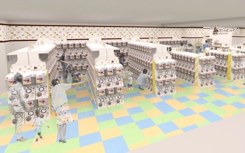 博多にカプセルトイ専門店「ガシャポンのデパート」が登場！10月30日よりオープン